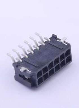 X3025WRS-2x06D-LPSW 线对板针座 2x6P 间距:3mm 卧贴 SMD,P=3mm,