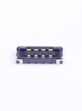 1042490817 板对板与背板连接器 间距:0.8mm PIN:8P 母 立贴 SMD,