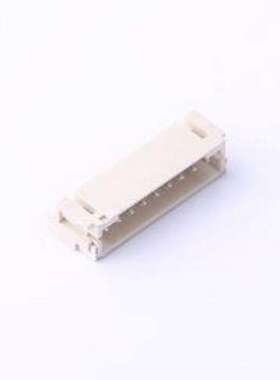 WAFER-200W-9P 线对板针座 1x9P 间距:2mm 卧贴 SMD,P=2mm,卧贴