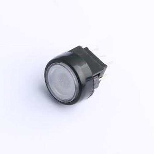K6-6136D-L1-04 按键开关 自锁带灯开关 绿色￠12.5mm*H12.5mm 插