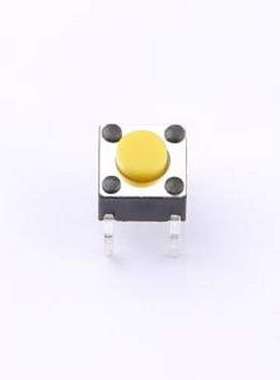 TP10813545 轻触开关 6*6*4.5mm 直插 轻触开关 插件