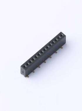 X1311FVS-14-C43D35R2 排母 间距:1.27mm 1x14P 立贴 SMD,P=1.27m