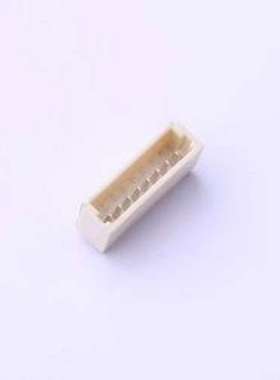 X1002WRS-08E-LPSWHF 线对板针座 1x8P 间距:1mm 卧贴 SMD,P=1mm,