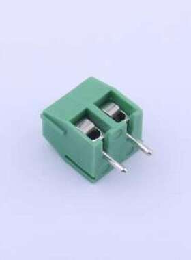 DB301V-3.81-2P-GN-S 螺钉式接线端子 3.81mm 1x2P 排数:1 每排P
