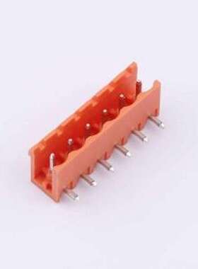 DB2ER-5.08-6P-OG 插拔式接线端子 5.08mm 排数:1 每排P数:6 弯插