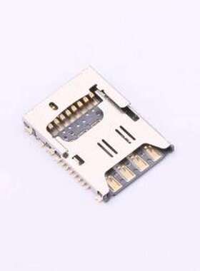 XDST-B08812-22 SIM卡连接器 拔插式 SMD