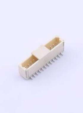 X1002WVS-12E-LPSWHF 线对板针座 1x12P 间距:1mm 立贴 SMD,P=1mm