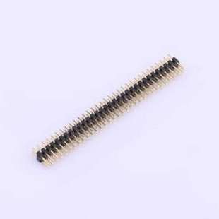排针 2x32P 插件 2x32I P=2mm 方针 C40D28 2mm X4621WV 间距