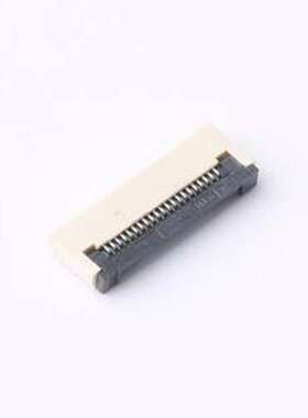 FPC-0.5FX-21PWCR-H20 FFC/FPC连接器 间距:0.5mm P数:21P 翻盖式