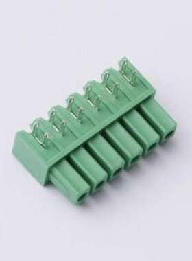 DB2EA-3.81-6P-GN 插拔式接线端子 3.81mm 绿色 插件,P=3.81mm