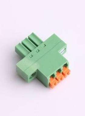 DB2EKNM-3.5-3P-GN 插拔式接线端子 3.5mm 排数:1 每排P数:3 绿色