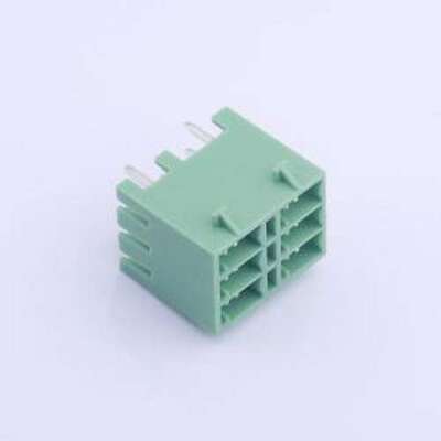 KF2EDGKVG-3.5-2*3P 插拔式接线端子 3.5mm 插件,P=3.5mm