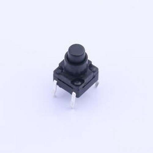 K2-1839DQ-K4SW-02 轻触开关 6.2x6.2x9 带胶套插件防水开关 插件