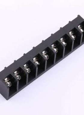 MXHB9500-9.5-09P-BK01-Cu-S-A 栅栏式接线端子 9.5mm 1x9P 边脚