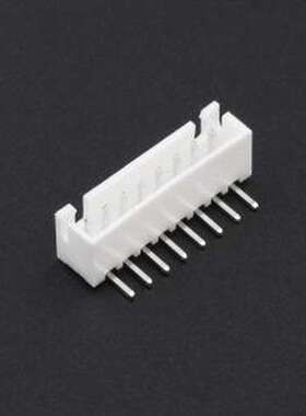 HC-XH-8AW-TW 线对板针座 1x8P 间距:2.5mm 弯插 系列:XH 弯插,P=