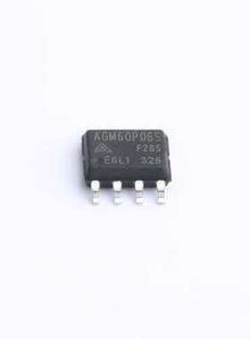 AGM60P06S 场效应管  1个P沟道 耐压:60V 电流:5.7A SOP-8