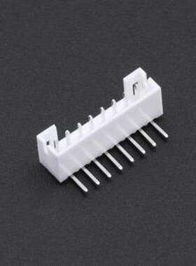 PH-8AW 线对板针座 1x8P 间距:2mm 弯插 系列:PH 弯插,P=2mm