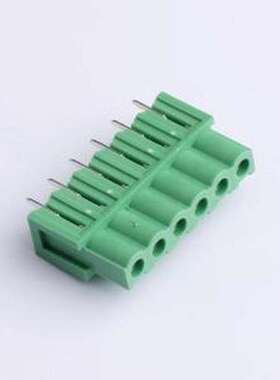 DB2EB-5.08-6P-GN 插拔式接线端子 5.08mm 绿色 插件,P=5.08mm