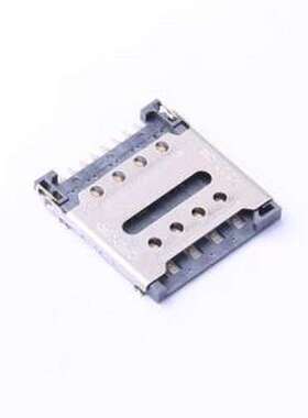 K-DYX-005 SIM卡连接器 翻盖式 MicroSIM卡 SMD