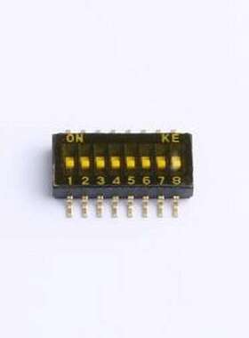 DSP-DSHP08TSGET 拨码开关 德崧1.27系列拨码开关 SMD-16P,11.7x5