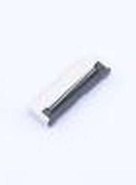 0.5-22P XJH2.0 043 FFC/FPC连接器 翻盖式 下接 P数:22P 间距:0.