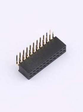 X1321FR-2x11-C43D24 排母 间距:1.27mm 2x11P 弯插 弯插,P=1.27m