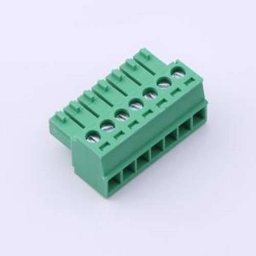 MX15EDGK-3.5-07P-GN01-Cu-Y-A 插拔式接线端子 3.5mm 1x7P 排数: