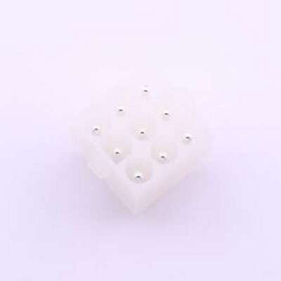 HX63080-9A 线对板针座 3x3P 间距:6.35mm 直插 插件,P=6.35mm