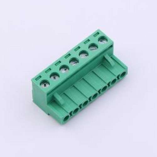 MX2EDGK-5.08-07P-GN01-Cu-Y-A 插拔式接线端子 5.08mm 1x7P 排数