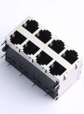 MJ5962B-B024-HPRDS1 以太网连接器(RJ45 RJ11) 不带LED 插件