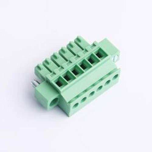 DB2EKAM-3.5-6P-GN-S 插拔式接线端子 3.5mm 1x6P 排数:1 每排P数