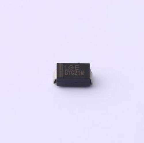 BYG21M 快恢复/高效率二极管 电压:1kV 电流:1.5A DO-214AC(SMA)