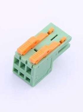 KF2EDGDJ-3.5-3P 插拔式接线端子 3.5mm 1x3P 排数:1 每排P数:3 P