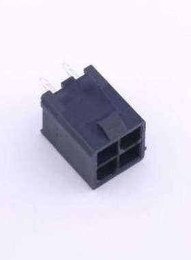 1724470204 线对板针座 2x2P 间距:4.2mm 直插 插件,P=4.2mm