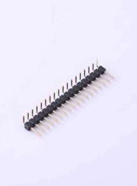 X6511WR-18H-C60D30R2 排针 1x18P 间距:2.54mm 方针 弯插,P=2.54