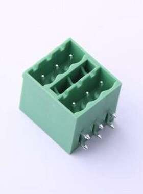 KF2EDGKRCH-5.08-2*3P 插拔式接线端子 5.08mm 2x3P 排数:2 每排P