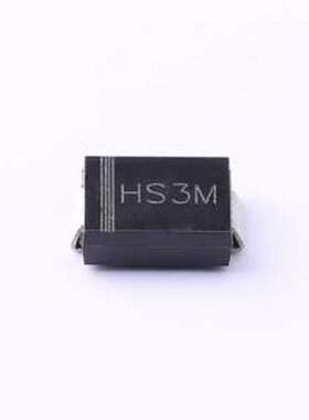 HS3M 快恢复/高效率二极管 HS3M SMC(DO-214AB)