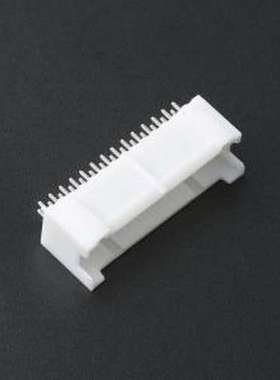 KH-A2015-2X14A 线对板针座 间距:2mm 2x14P 白色 插件,P=2mm