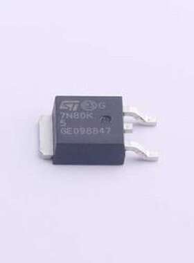 STD7N80K5 场效应管  1个N沟道 耐压:800V 电流:6A DPAK