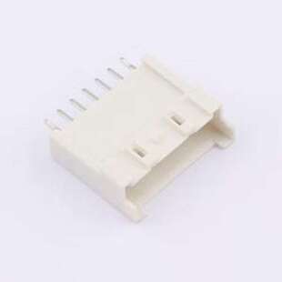 1x7P P=2.5mm XAH 线对板针座 直插 插件 2.5mm 间距