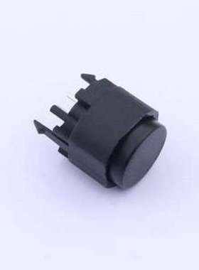 YTSK12-A1-5N 轻触开关 12*12圆形PUSH 手柄开关 插件