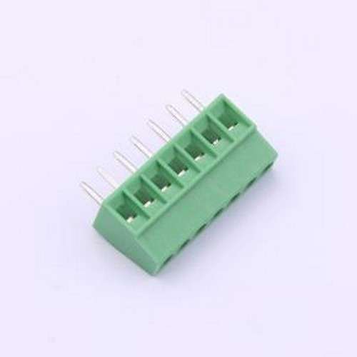 MX128-2.54-07P-GN01-Cu-Y-A 螺钉式接线端子 2.54mm 1x7P 排数:1