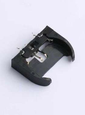 BS-170903 纽扣与条形电池连接器 电池底座 BS-10 DIP弯脚 插件