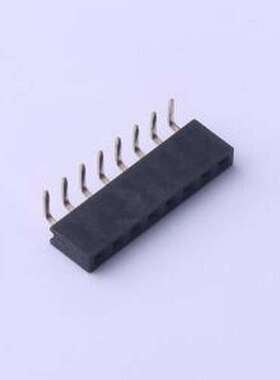 FFH25402-S08B1004K6K 排母 间距:2.54mm 1x8P 弯插 弯插,P=2.54m