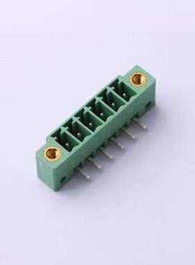 1843839 插拔式接线端子 3.5mm 排数:1 每排P数:6 螺丝固定 弯插,