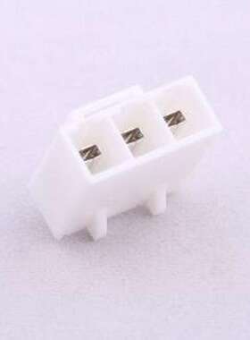 B03P-VL 线对板针座 1x3P 间距:6.2mm 直插 系列:VL 插件,P=6.2mm