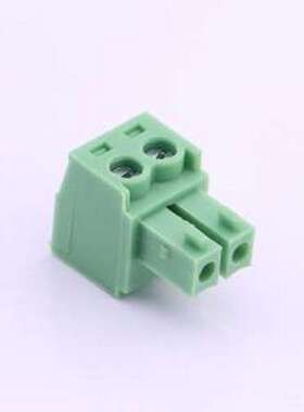XY2500F-C-3.81-2P 插拔式接线端子 1x2P 3.81mm 排数:1 每排P数: