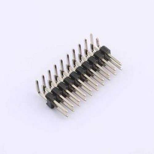 PH2.54-07-10PWS 排针 2x10P 间距:2.54mm 方针 弯插 弯插,P=2.54