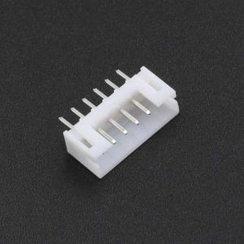 XD-PH-6A-G 线对板针座 1x6P 间距:2mm 直插 系列:PH 白色 插件,P
