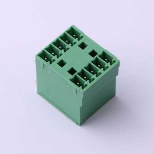 DB2ERH-3.5-2*5P-GN 插拔式接线端子 DB2ERH-3.5-2*5P-GN 插件,P=